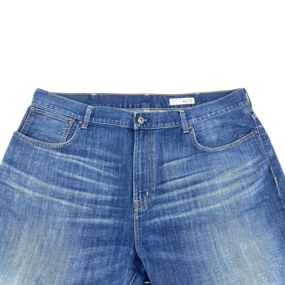 Cremieux Boot Cut Mens Jeans Relaxed Fit Medium Wash 5 Pocket Denim Pants 42x32